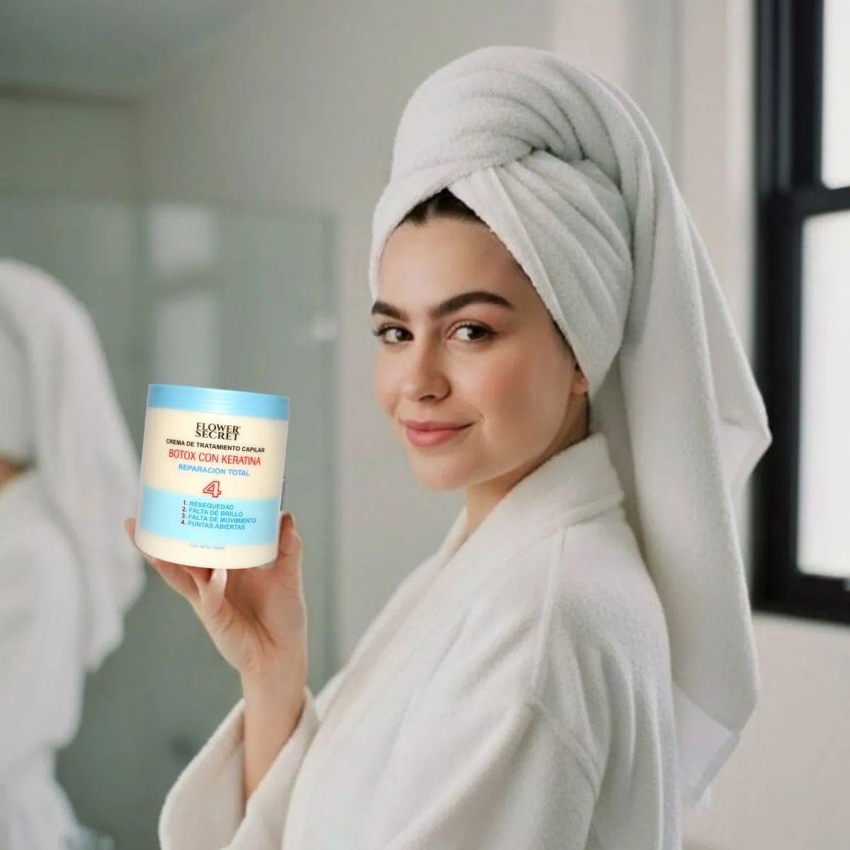 TRATAMIENTO CAPILAR BOTOX CON KERATINA REPACION TOTAL LAU-8
