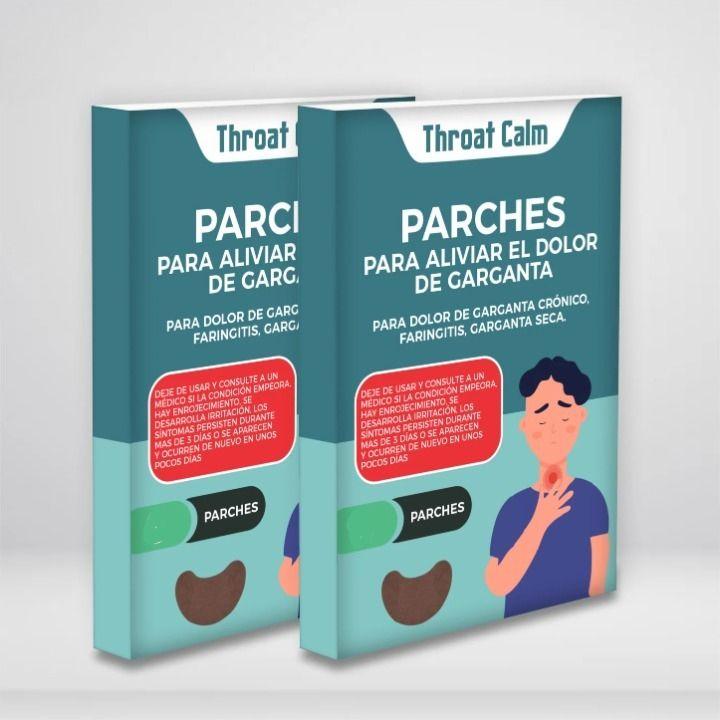 Parches Alivio Instantáneo Tos Dolor Garganta 7 Pack Jhn-5