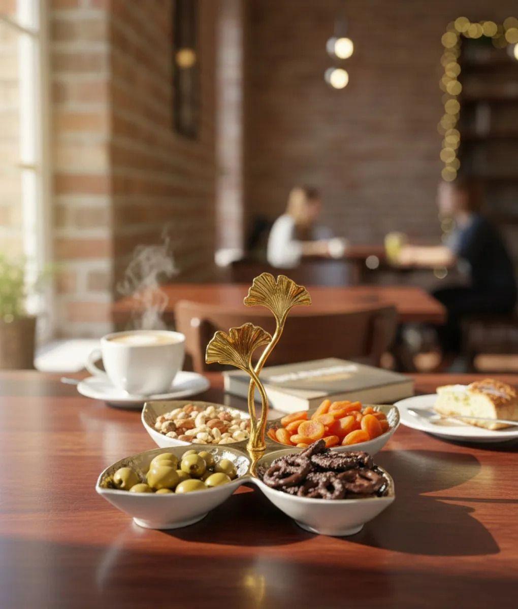 Bandeja Decorativa Servir Diseño Ornamental Hogar Jhn-5