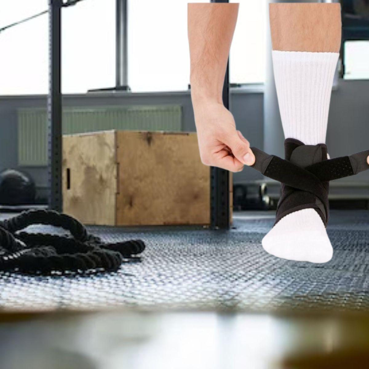 SET 3 TOBILLERA DE COMPRESION NEOPRENO AJUSTABLE LAU-7