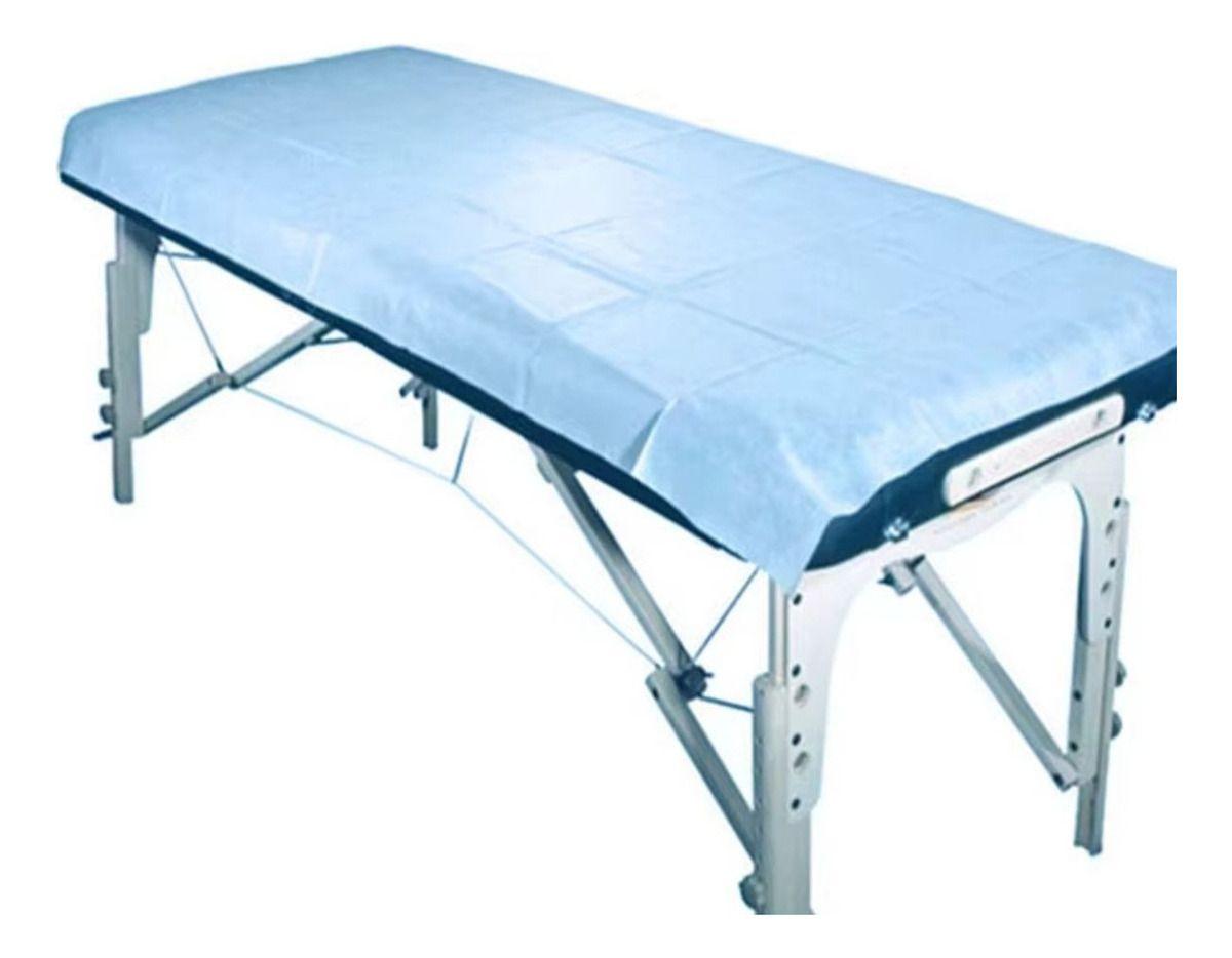 PACK 100 SABANA DESECHABLE IMPERMEABLE CAMILLA 80X180CM LAU-3