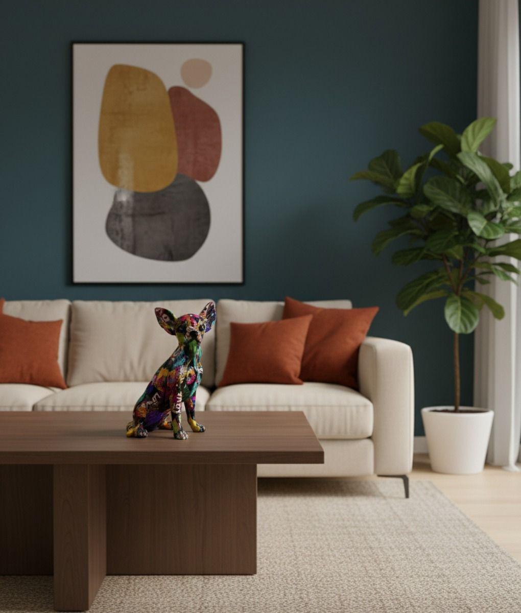 Estatua Decorativa Escultura Canina Perro Estilo Urbano Jhn-8