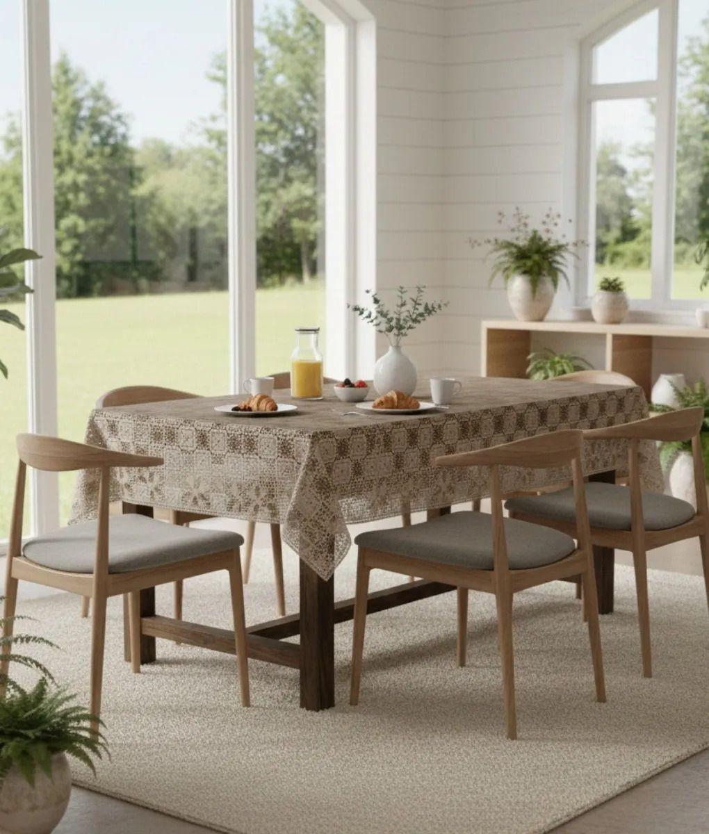 Mantel Mesa Decorativo Diseño Calado Elegancia Hogar Jhn-6