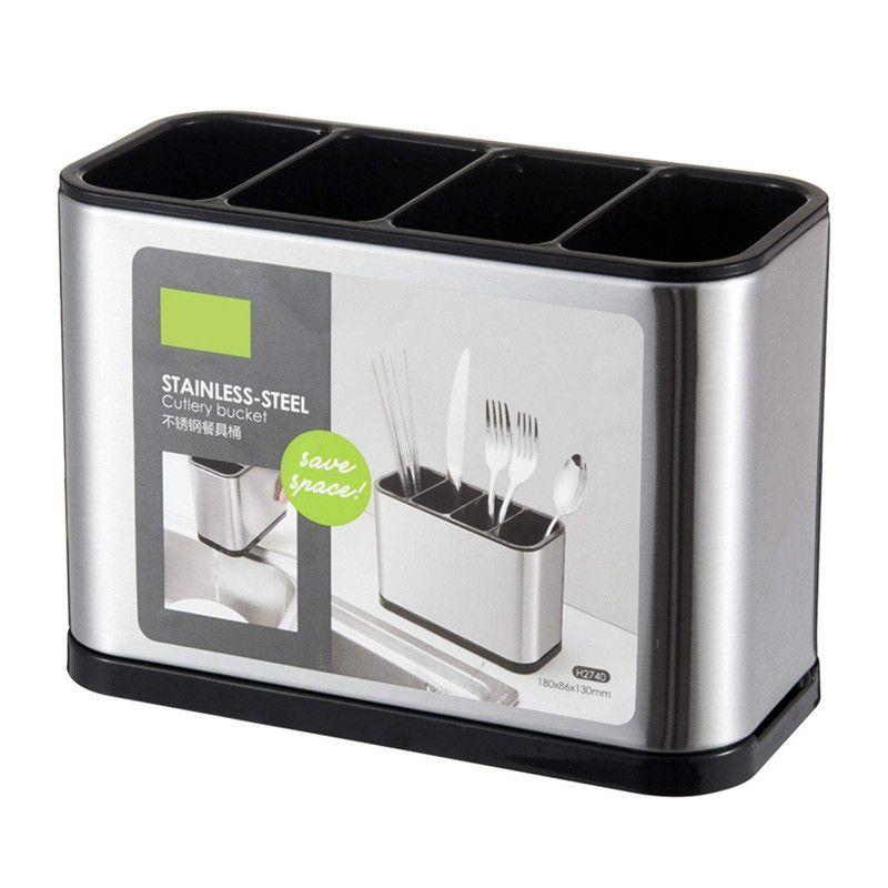 Set 2 Organizador Cubiertos Escurridor Utensilios Cocina Lau-0