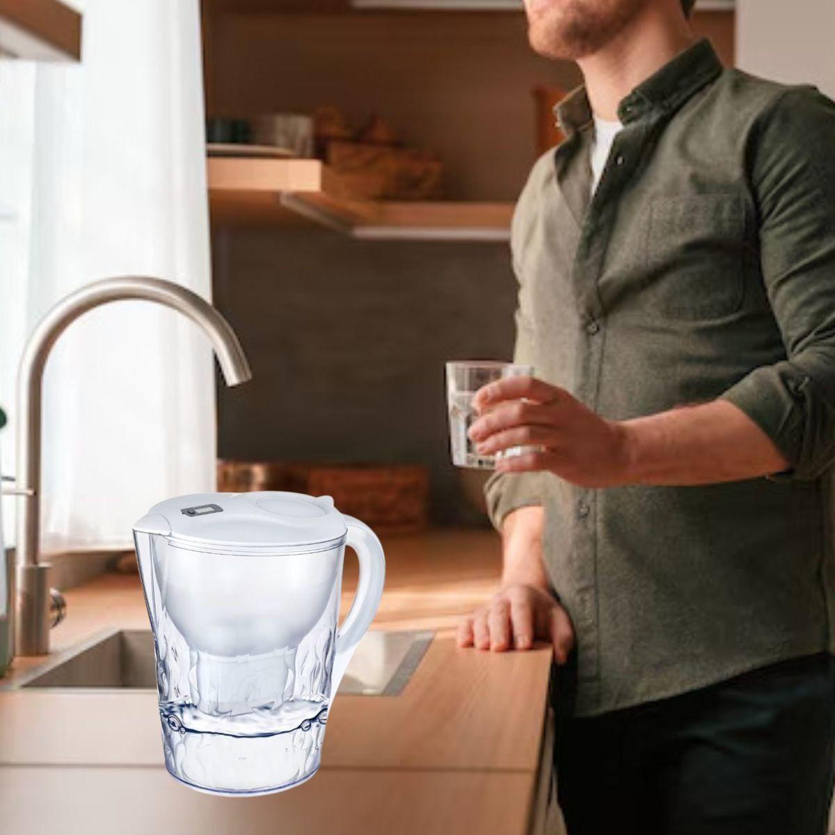 JARRA DE AGUA 3,5 L PURIFICA FILTRA MODERNA  COCINA LAU-3