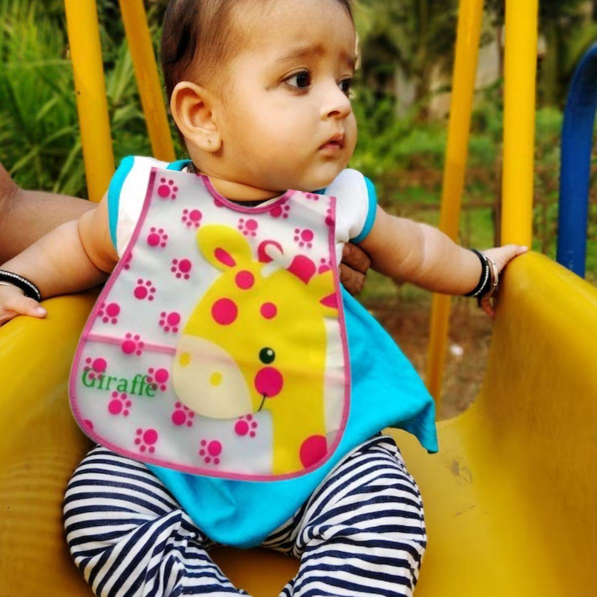 Set 8 Babero Impermeable Dibujos Animados Divertido Jhn-7