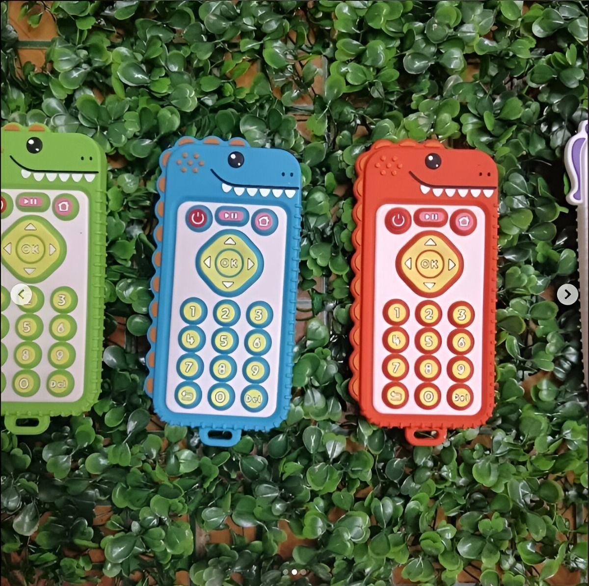 Set 4 Mordedores Diseño Movil Silicona Bebes Encia Lau-8