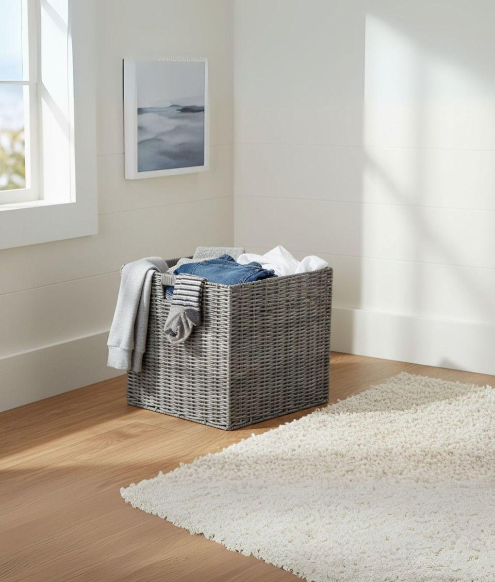 Canasto Organizador Cesta Almacenamiento Trenzada Jhn-7