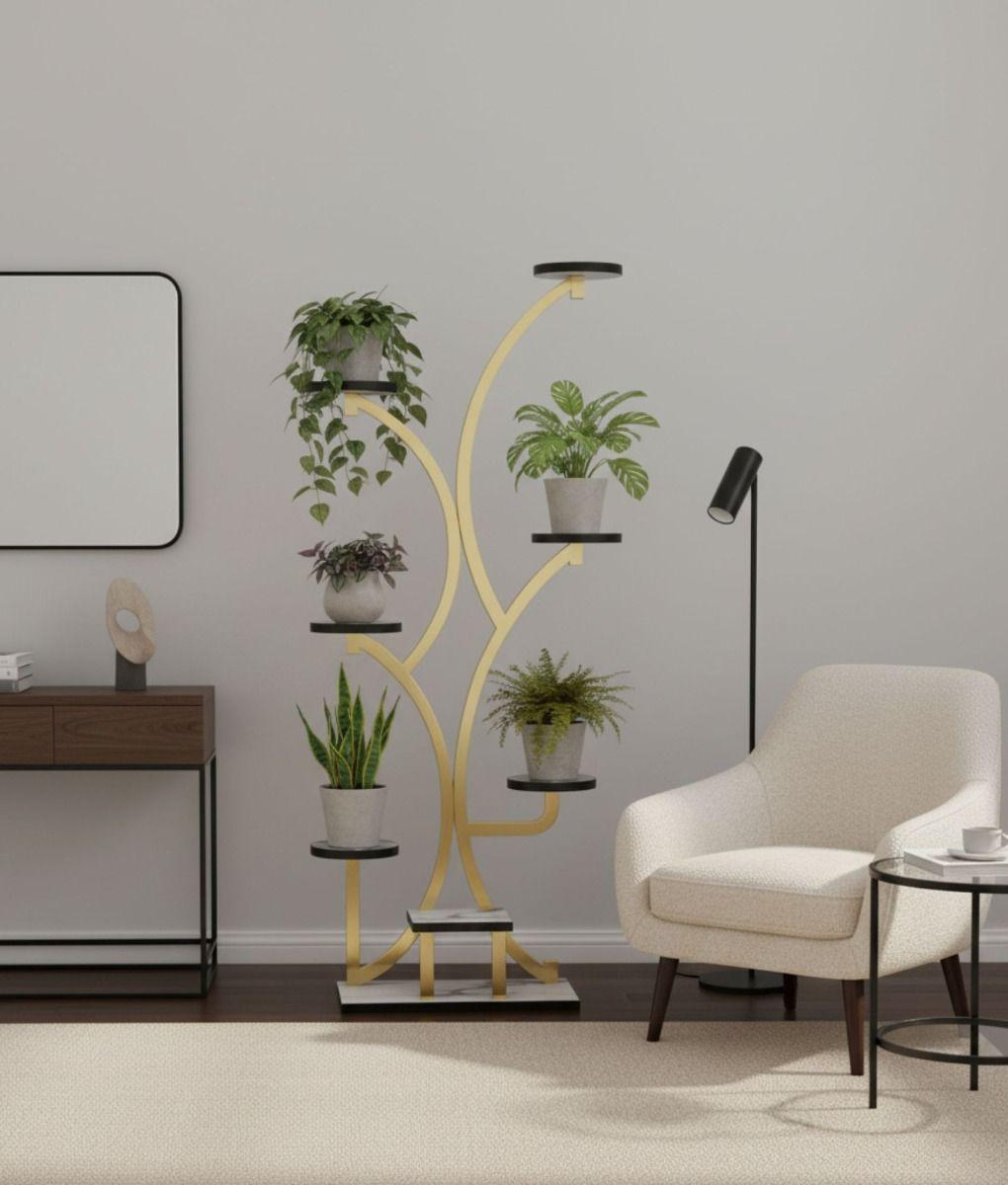 Porta Macetas Soporte Plantas 7 Niveles Estante Alto Jhn-9