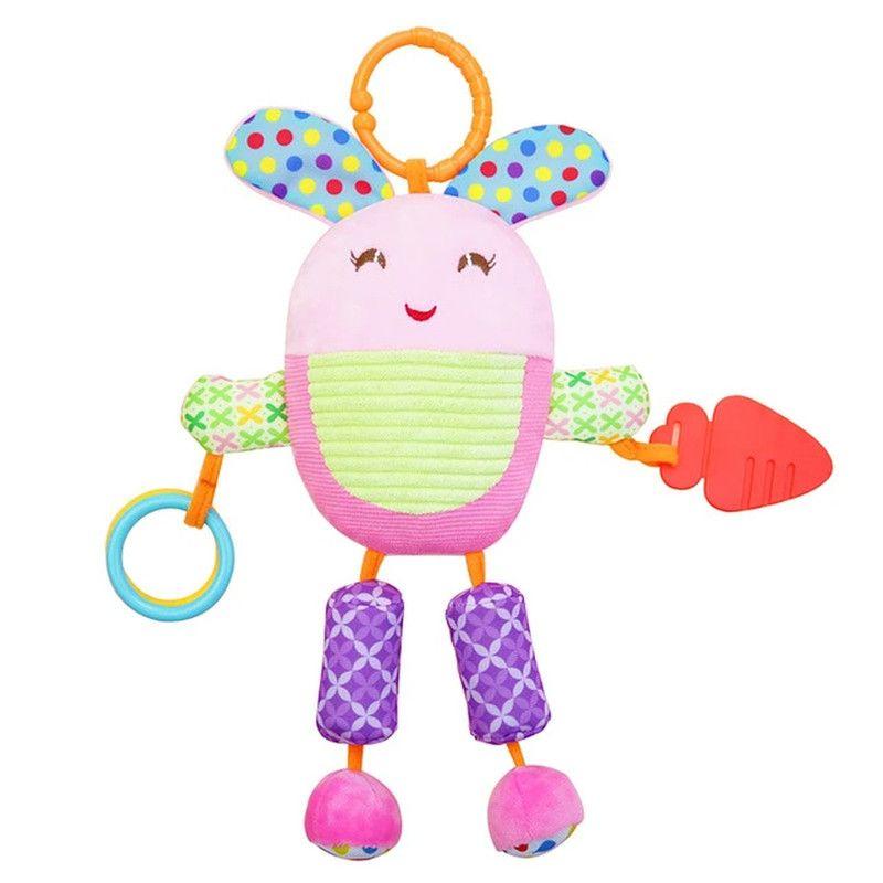 Sonajero Bebe Suave Felpa Temprano Desarrollo Bebe Jer-6