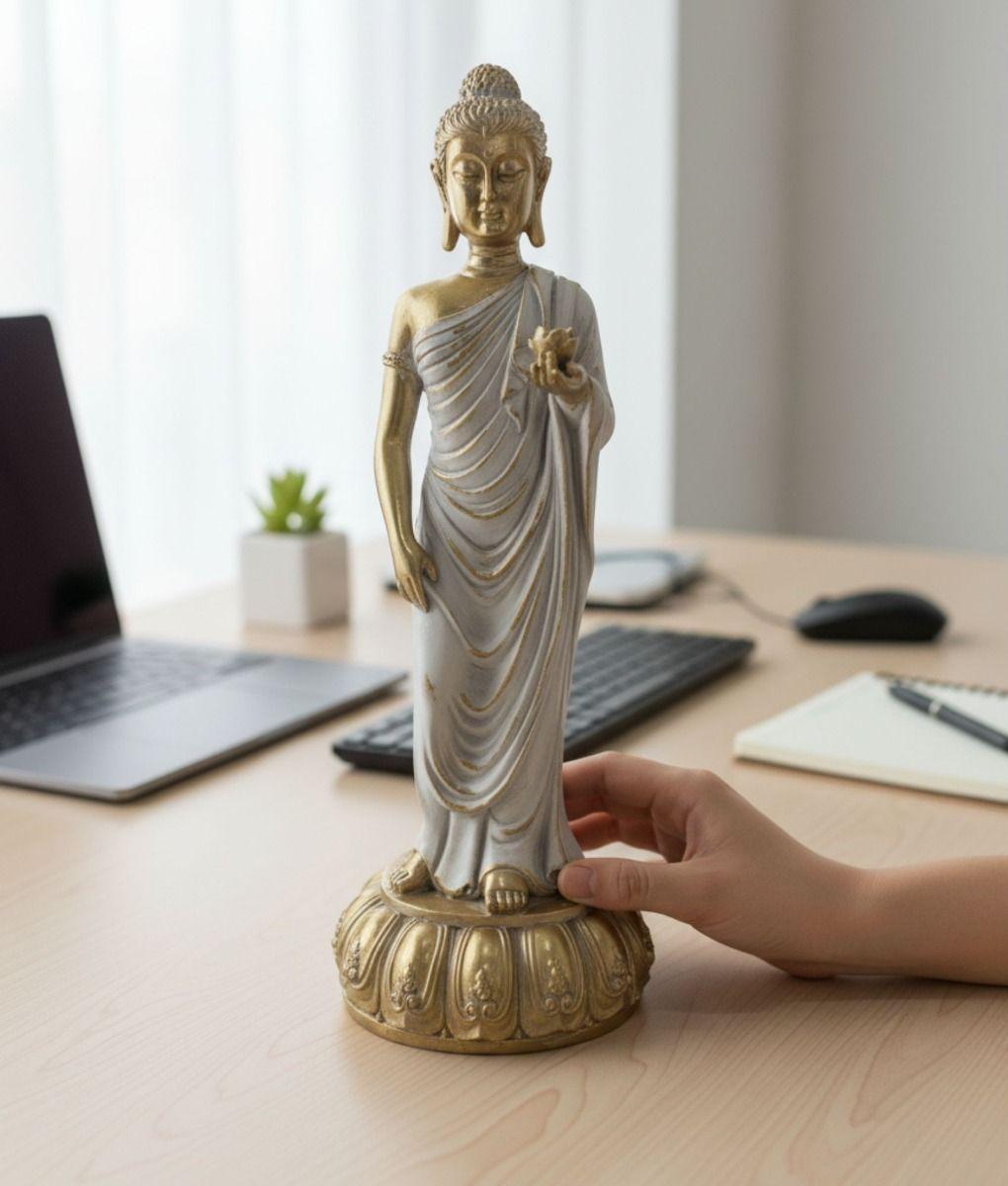 Figura Decorativa Buda Adorno Estatua Hogar Jhn-2