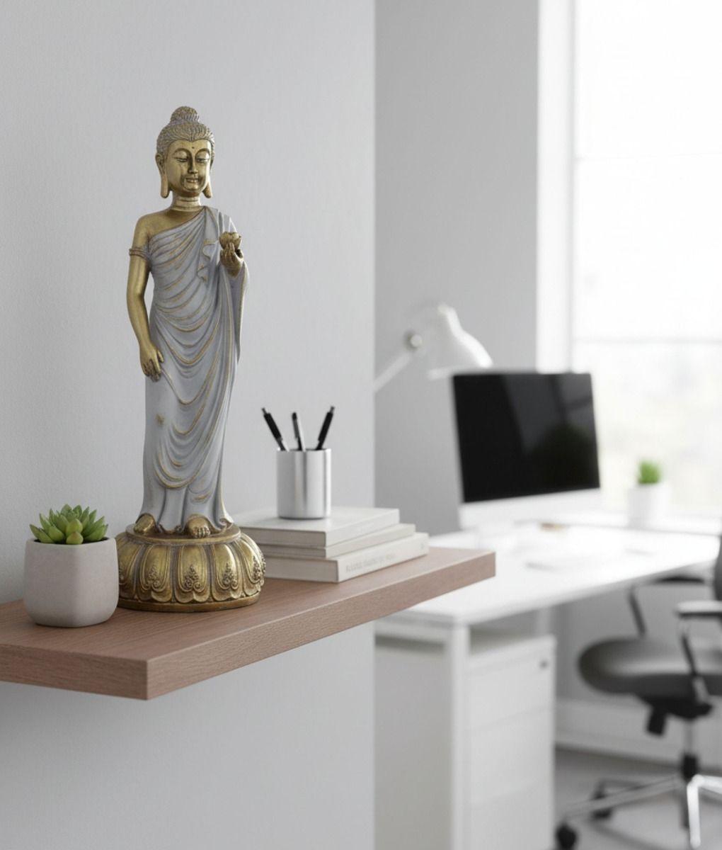 Figura Decorativa Buda Adorno Estatua Hogar Jhn-9