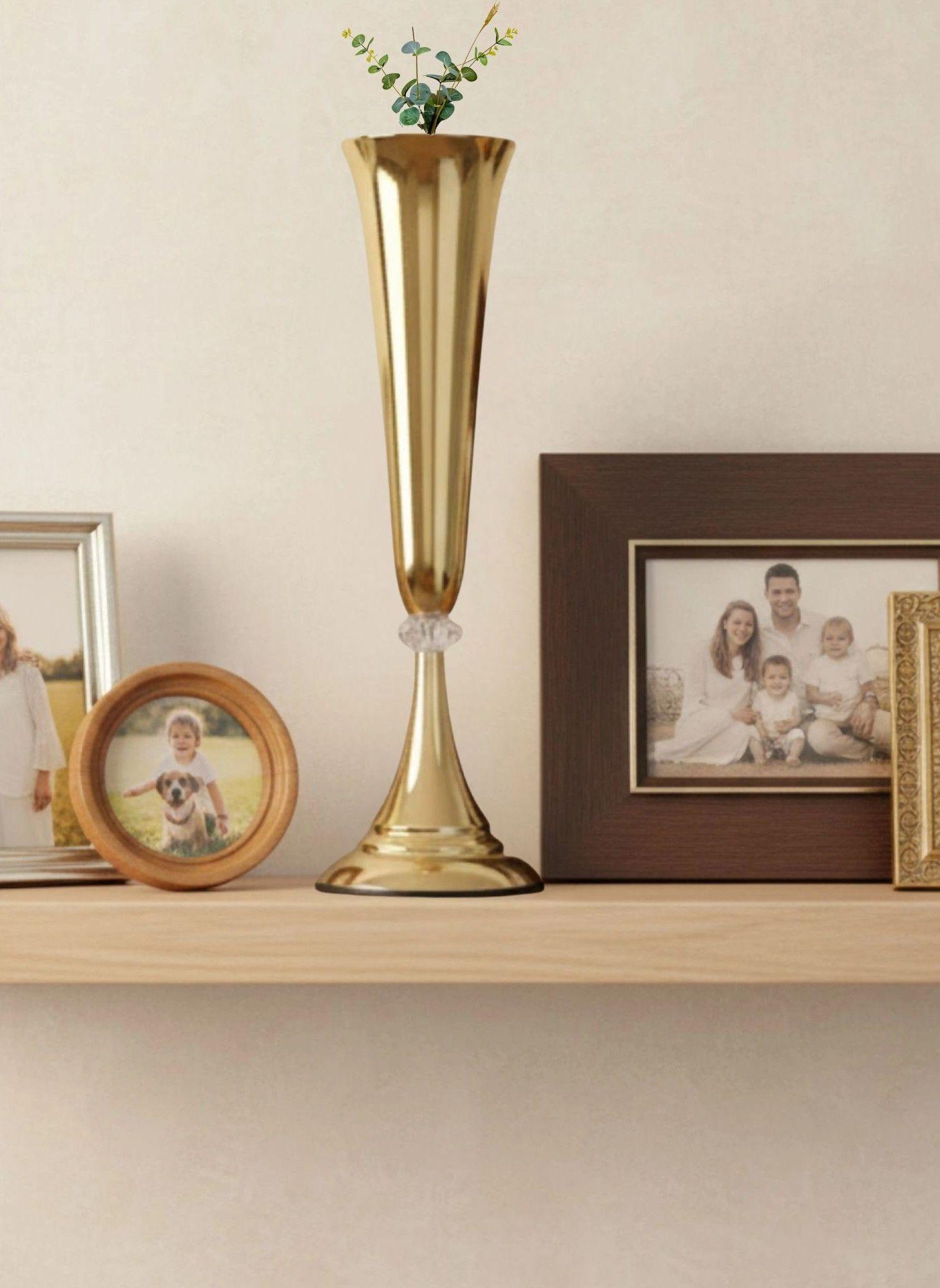 Florero Decorativo Moderno Centro Mesa Copa Hogar Jhn-5