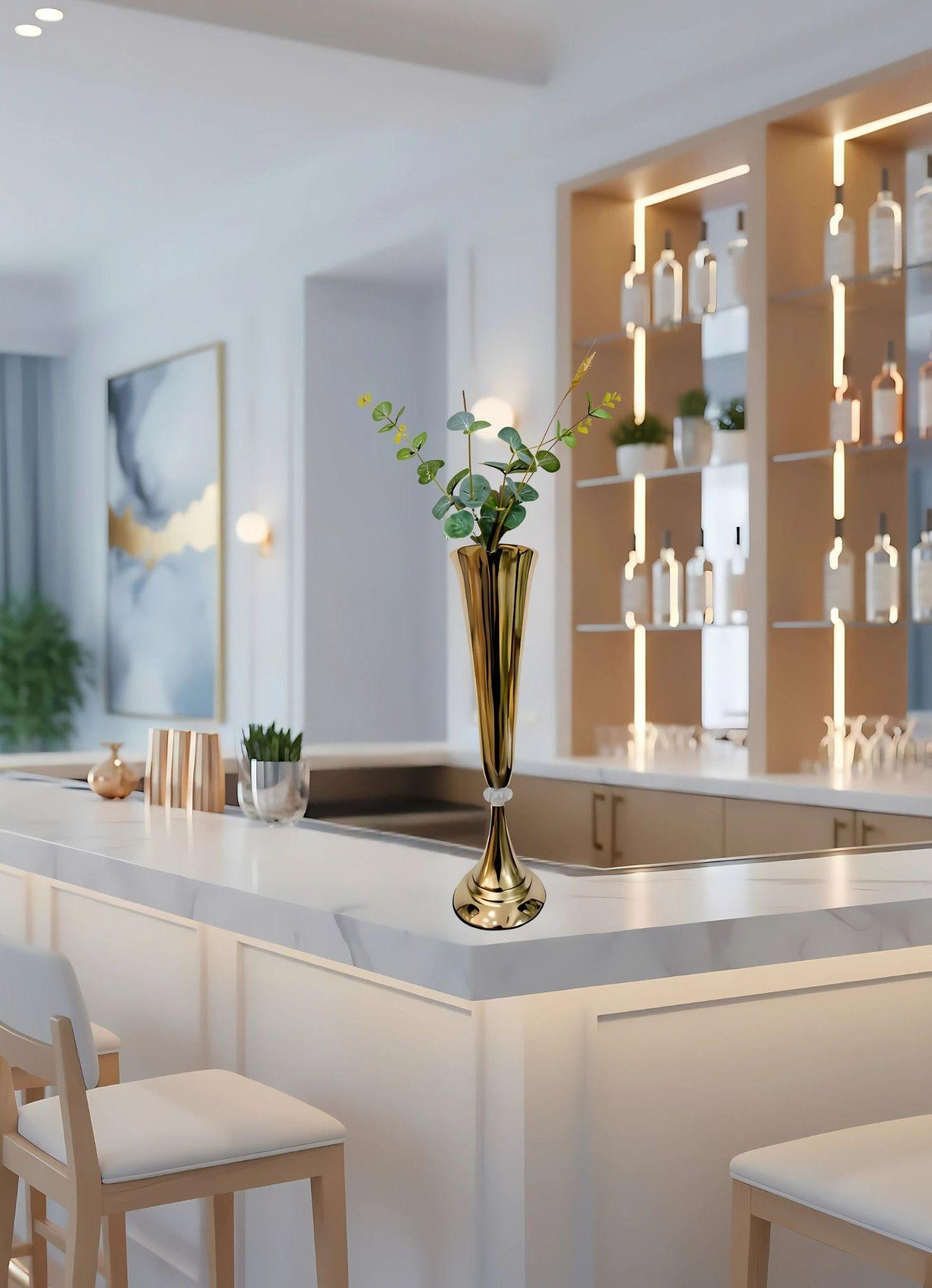 Florero Decorativo Moderno Centro Mesa Copa Hogar Jhn-6