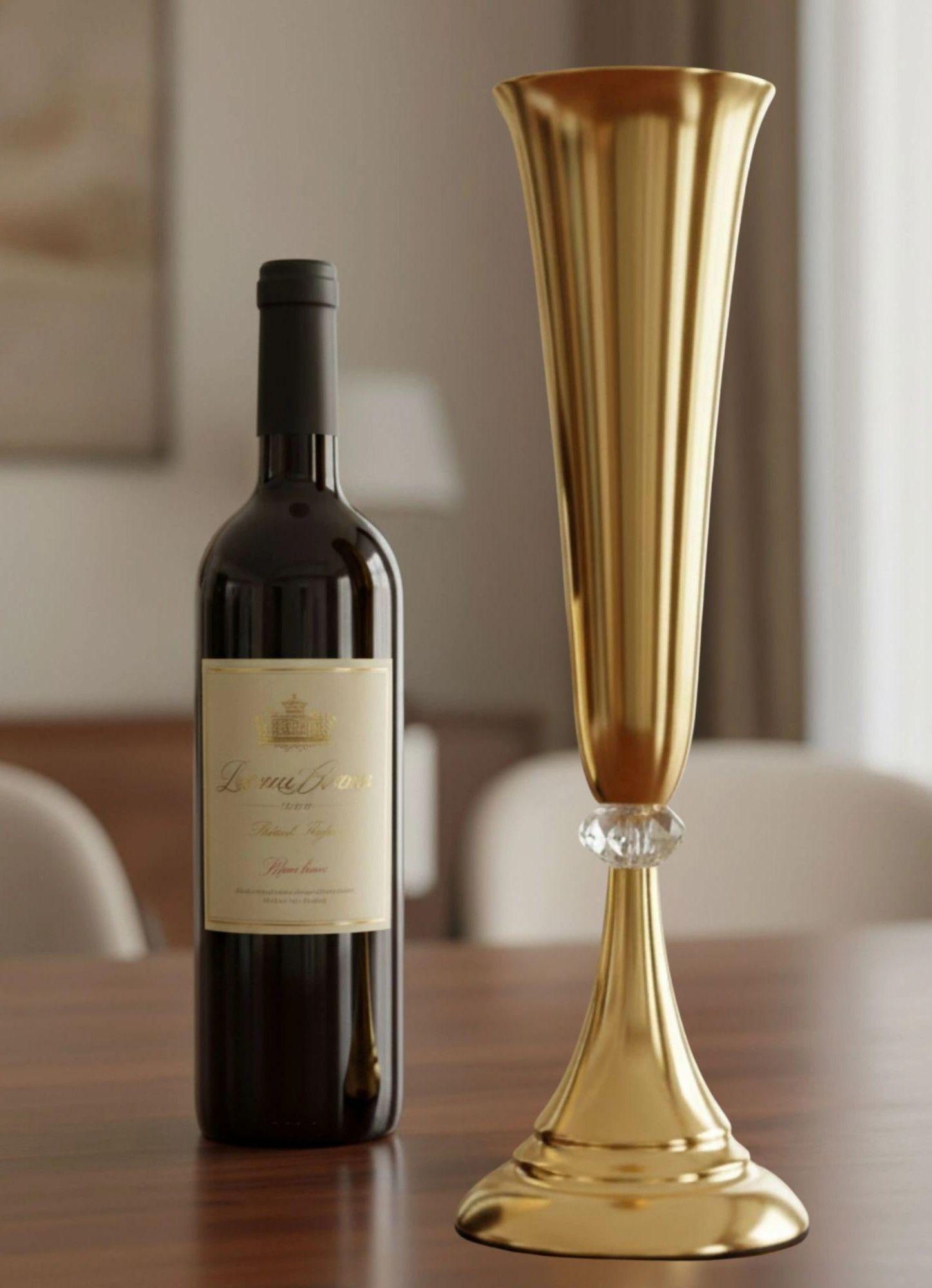 Florero Decorativo Moderno Centro Mesa Copa Hogar Jhn-7