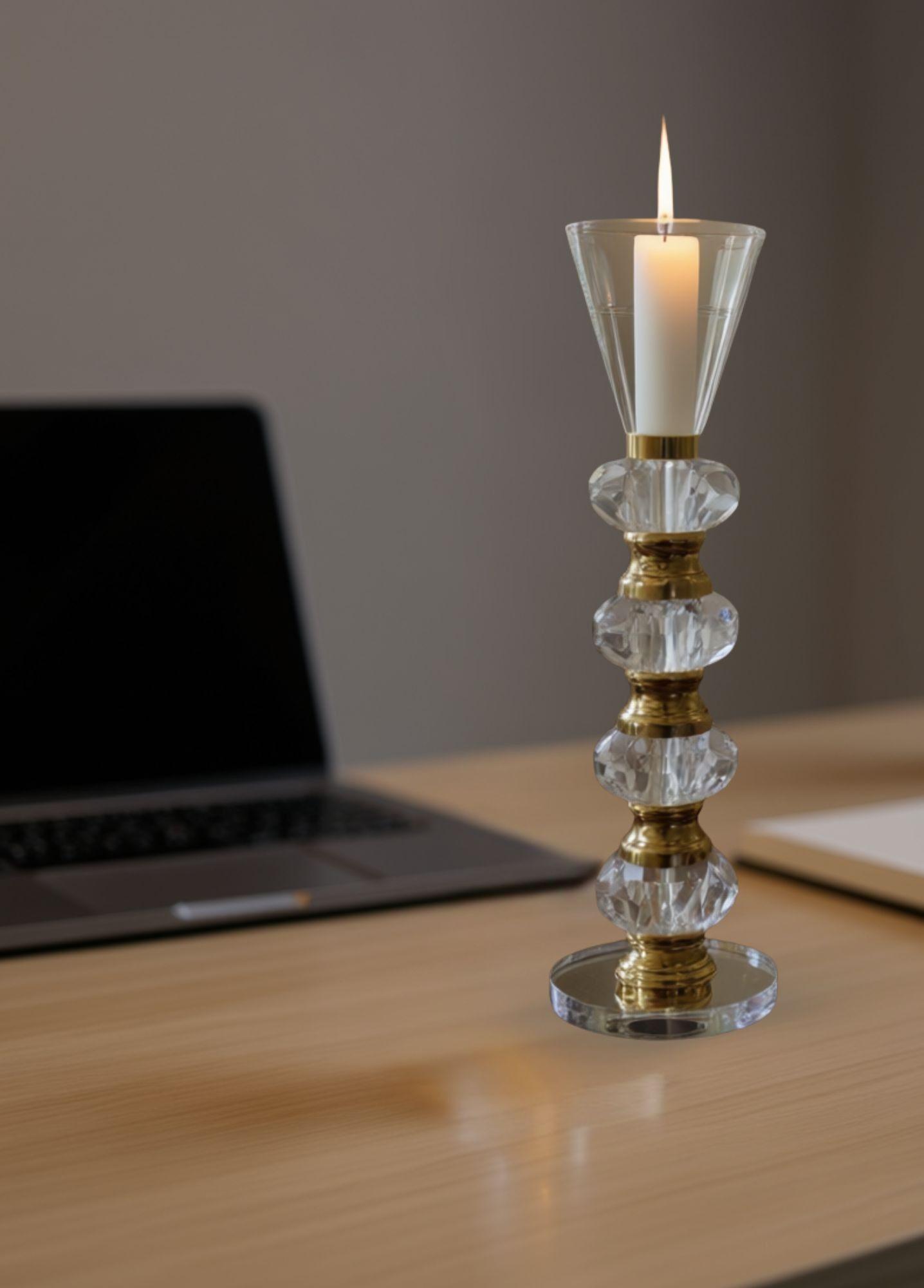 Portavelas Decorativo Adorno Hogar Diseño Vertical Jhn-4