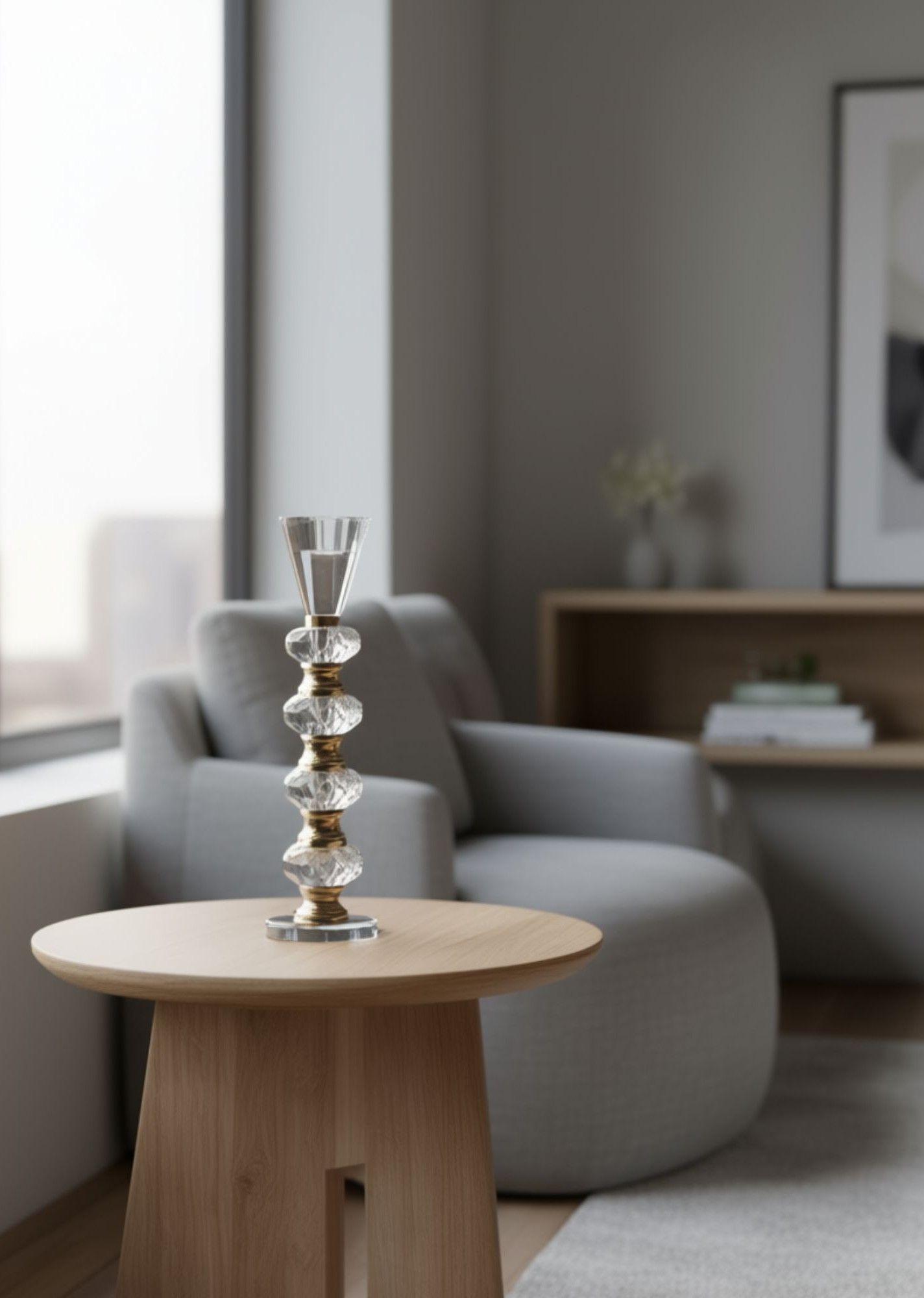 Portavelas Decorativo Adorno Hogar Diseño Vertical Jhn-5