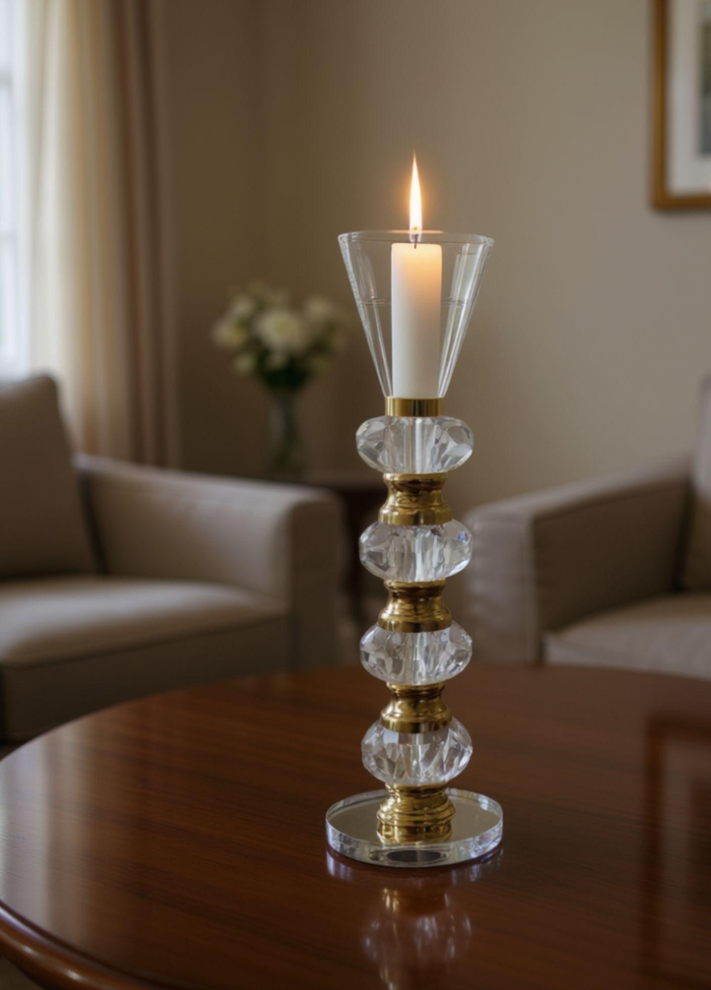 Portavelas Decorativo Adorno Hogar Diseño Vertical Jhn-7