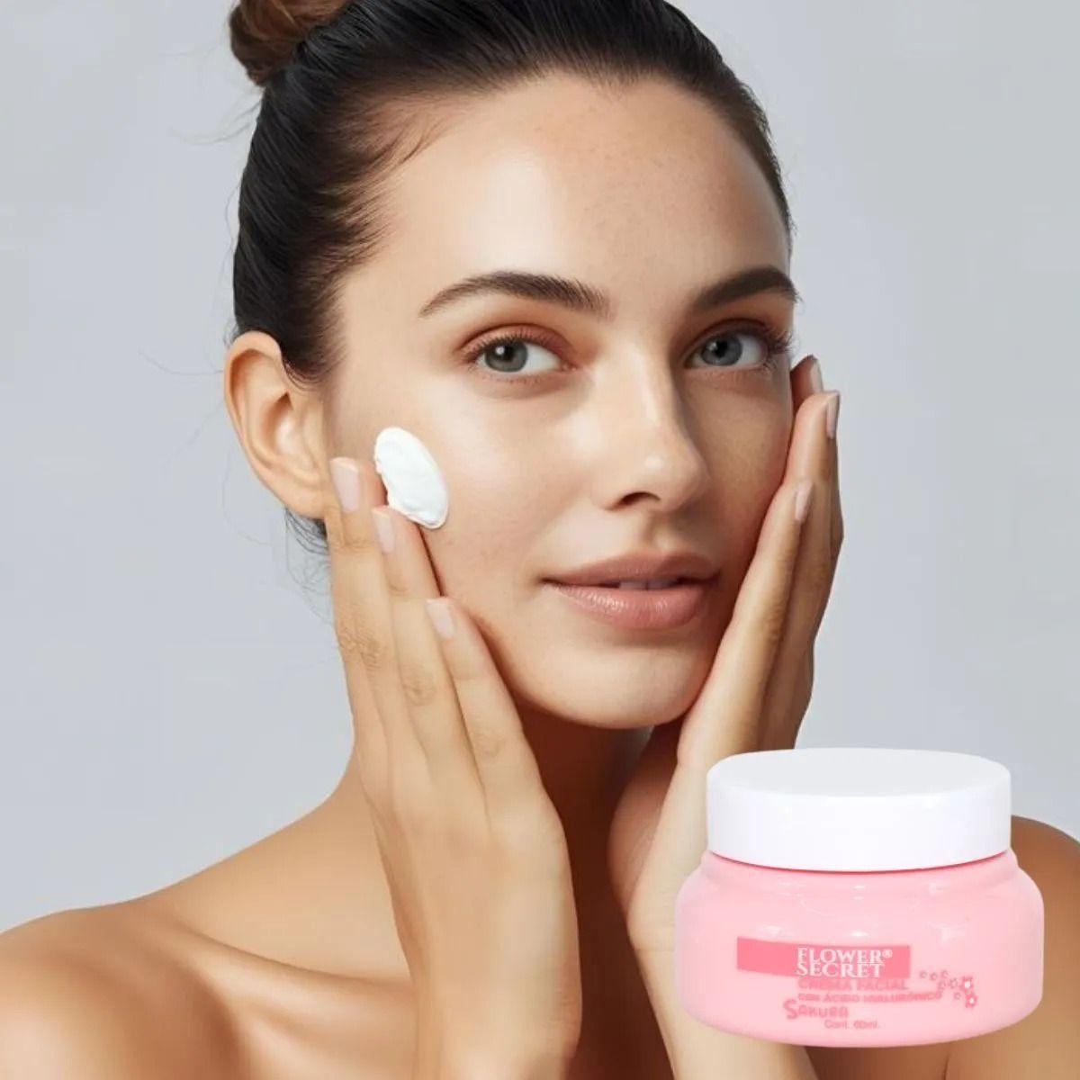 SET 2 CREMAS FACIAL ACIDO HIALURONICO SAKURA HIDRATA LAU -1