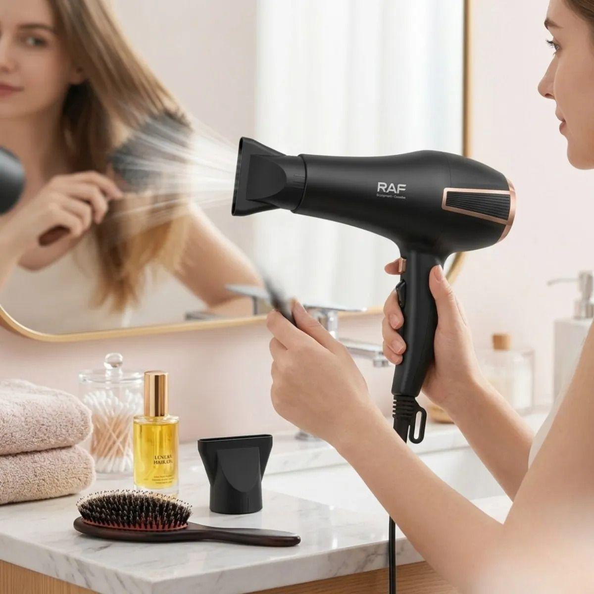 Secador Cabello Profesional Silencioso Anti Frizz Rápido ALJ-4