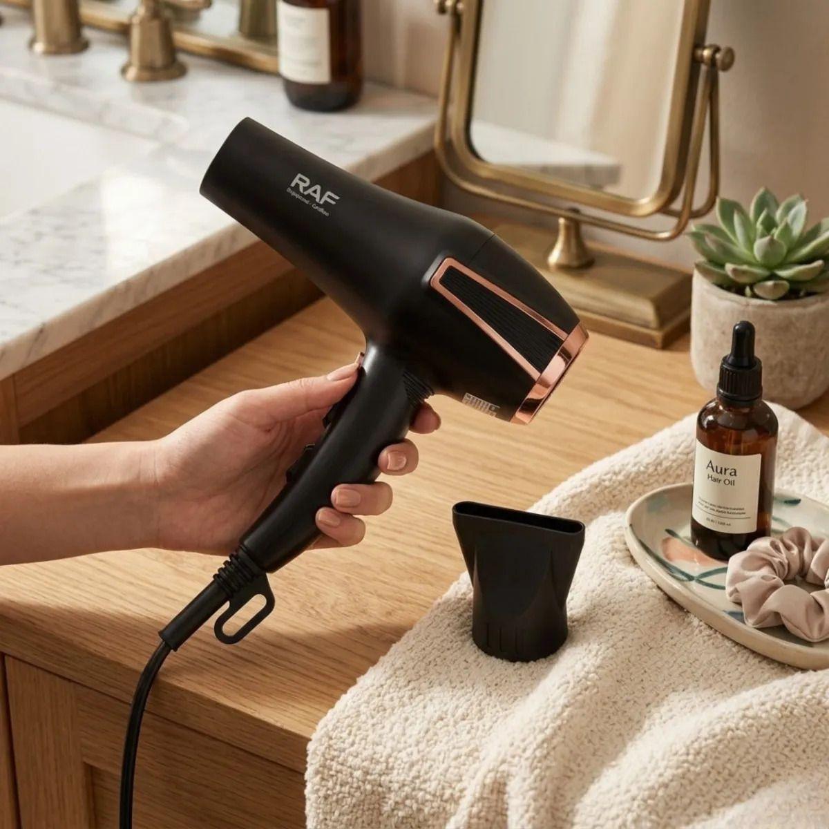 Secador Cabello Profesional Silencioso Anti Frizz Rápido ALJ-6