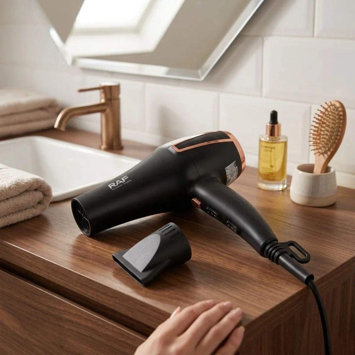 Secador Cabello Profesional Silencioso Anti Frizz Rápido ALJ-8