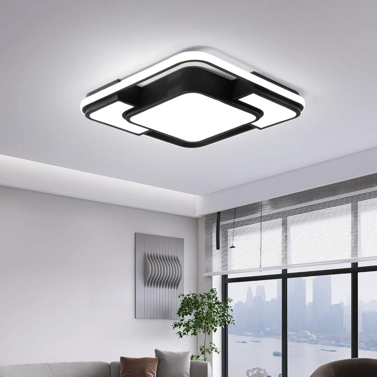 LÁMPARA DE TECHO LED Moderna Empotrada Minimalista-3