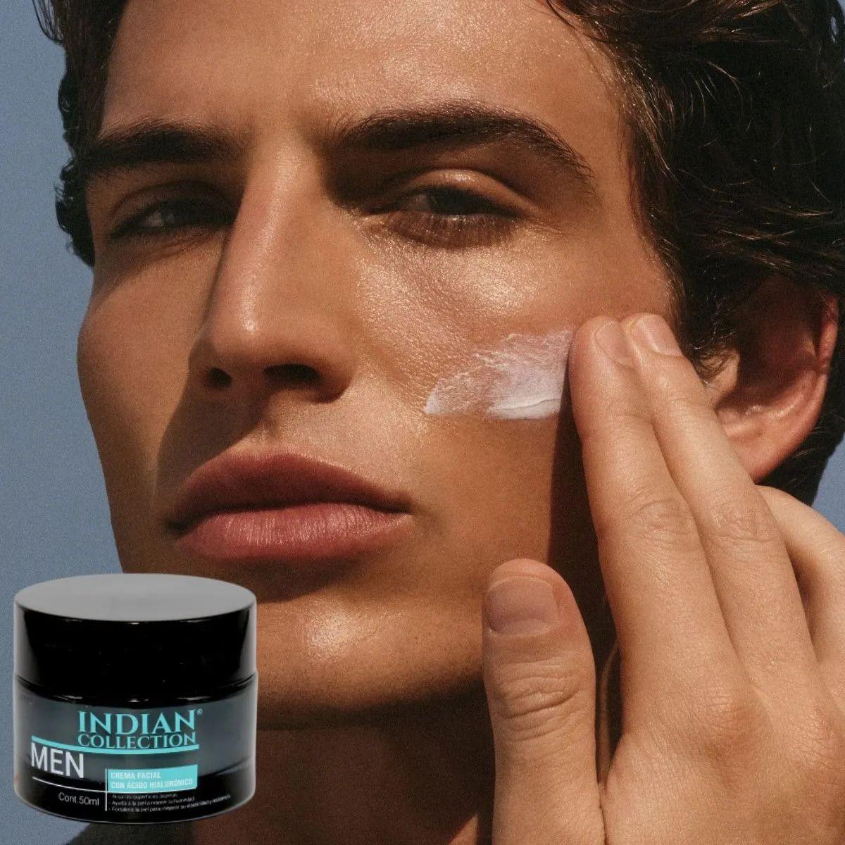 CREMA FACIAL DE HOMBRE ACIDO HIALURONICO HIDRATA LAU-5
