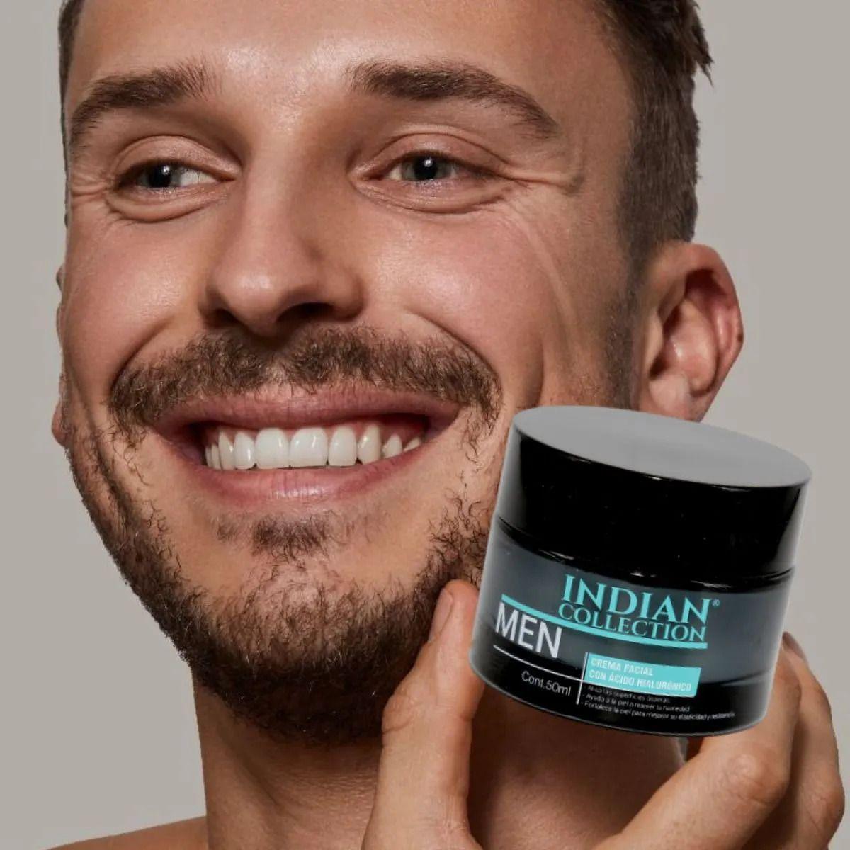 CREMA FACIAL DE HOMBRE ACIDO HIALURONICO HIDRATA LAU-6