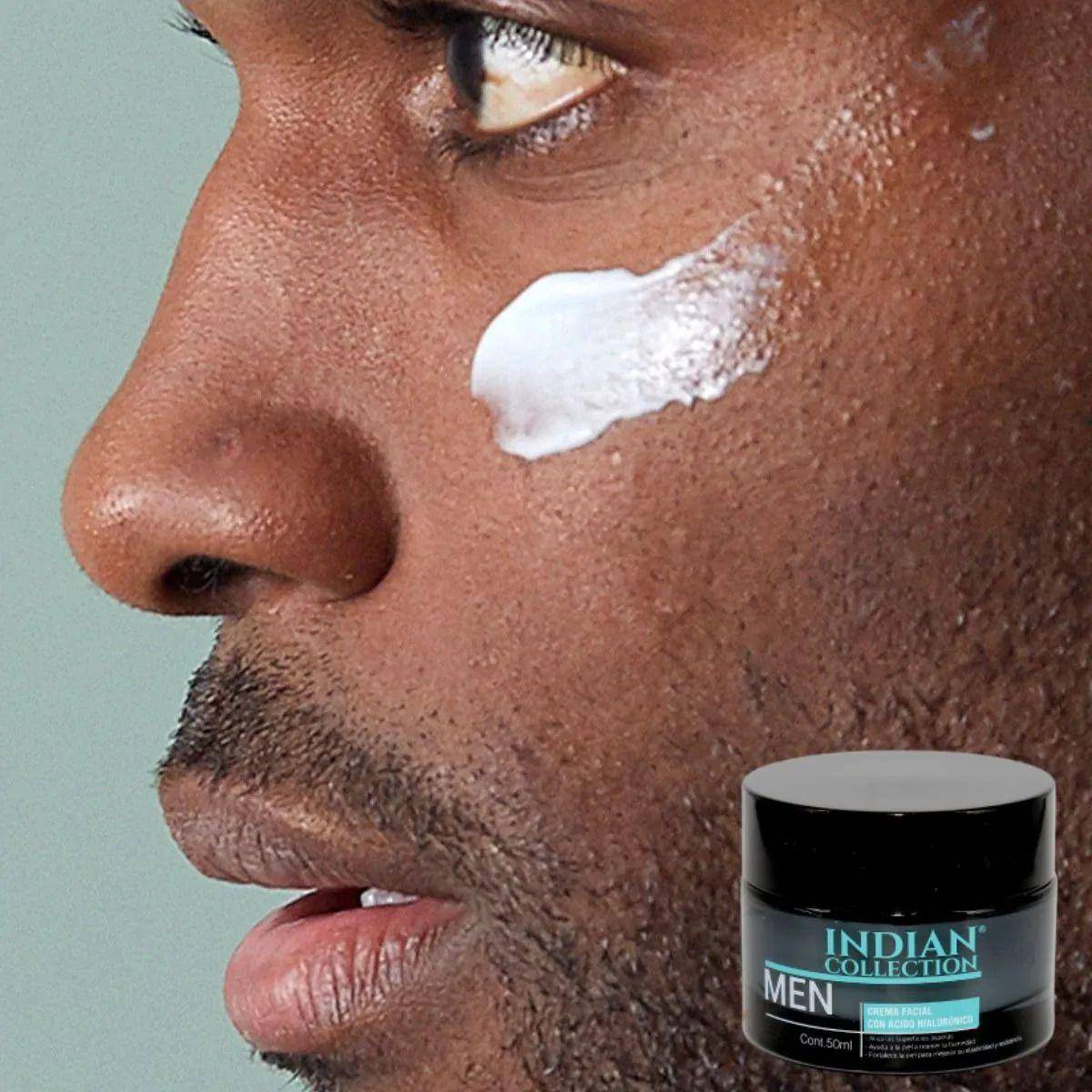 CREMA FACIAL DE HOMBRE ACIDO HIALURONICO HIDRATA LAU-7