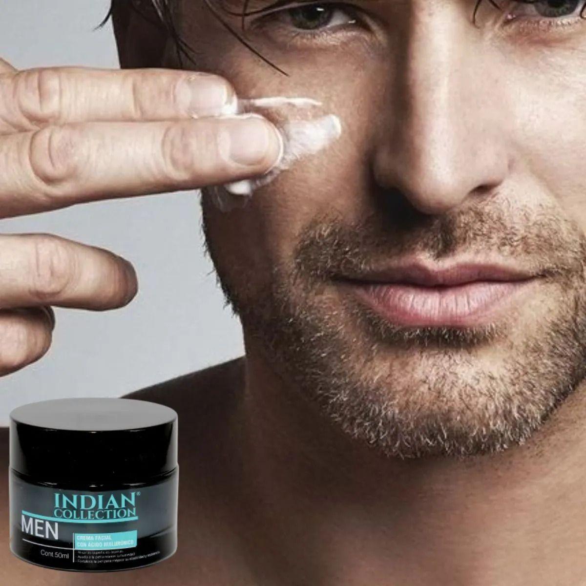 CREMA FACIAL DE HOMBRE ACIDO HIALURONICO HIDRATA LAU-9