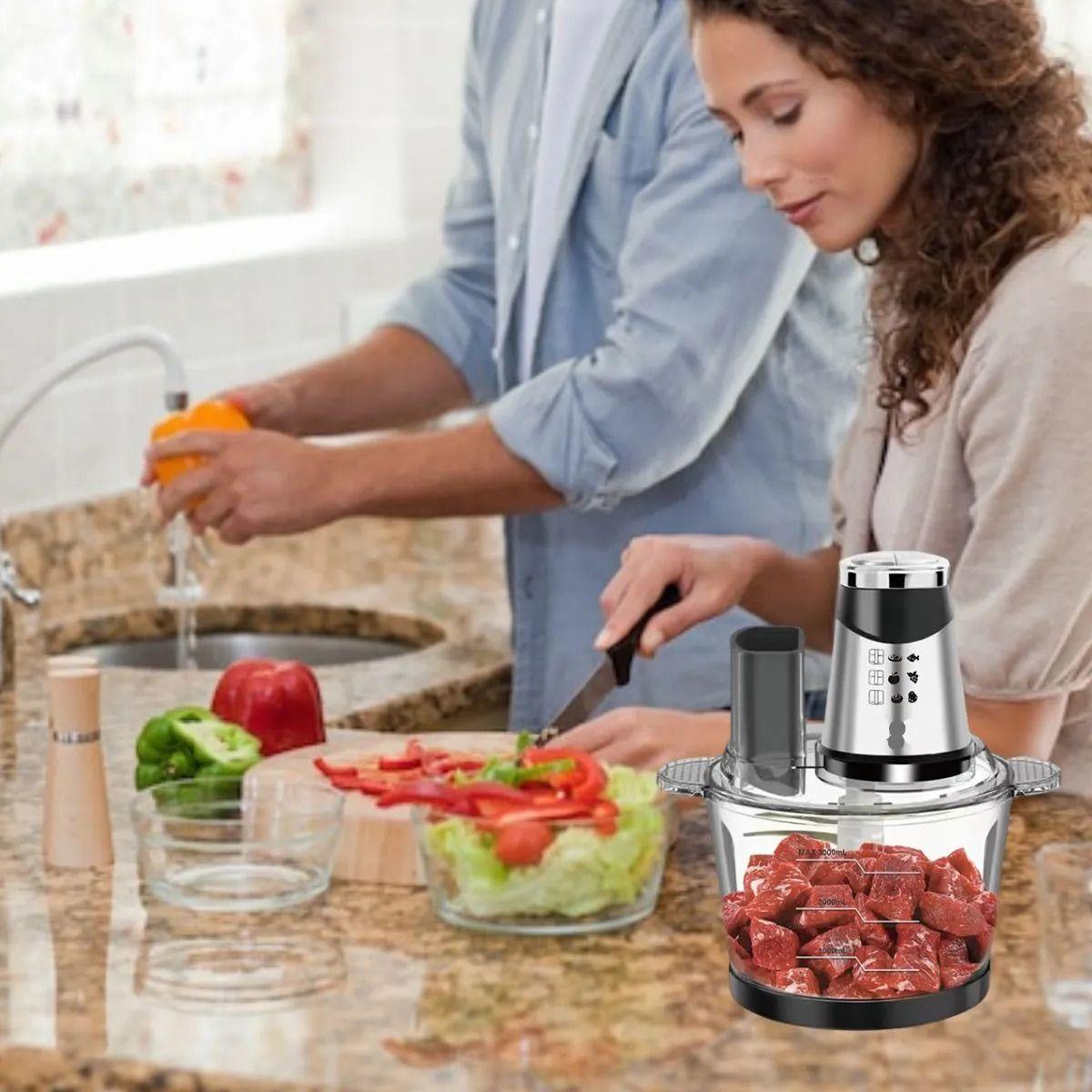PROCESADOR DE ALIMENTOS 5EN1 DE 3L MULTIFUNCION COCINA LAU-4