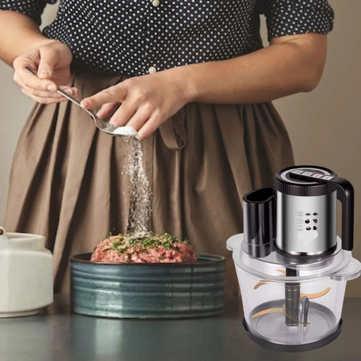 PROCESADOR DE ALIMENTOS 5EN1 DE 3L MULTIFUNCION COCINA LAU-9
