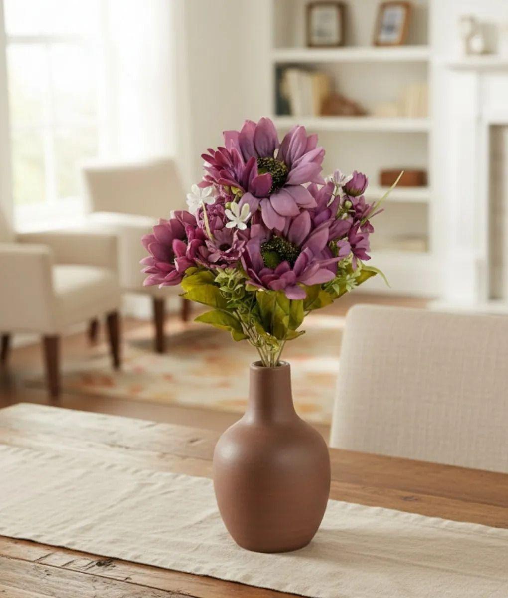 Set 2 Ramo Floral Artificial Silvestre Adorno Decorativo Jhn-7