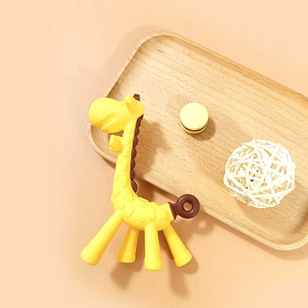 Set 2 Mordedor Forma Jirafa Rasca Encías Bebé Suave Jhn-2