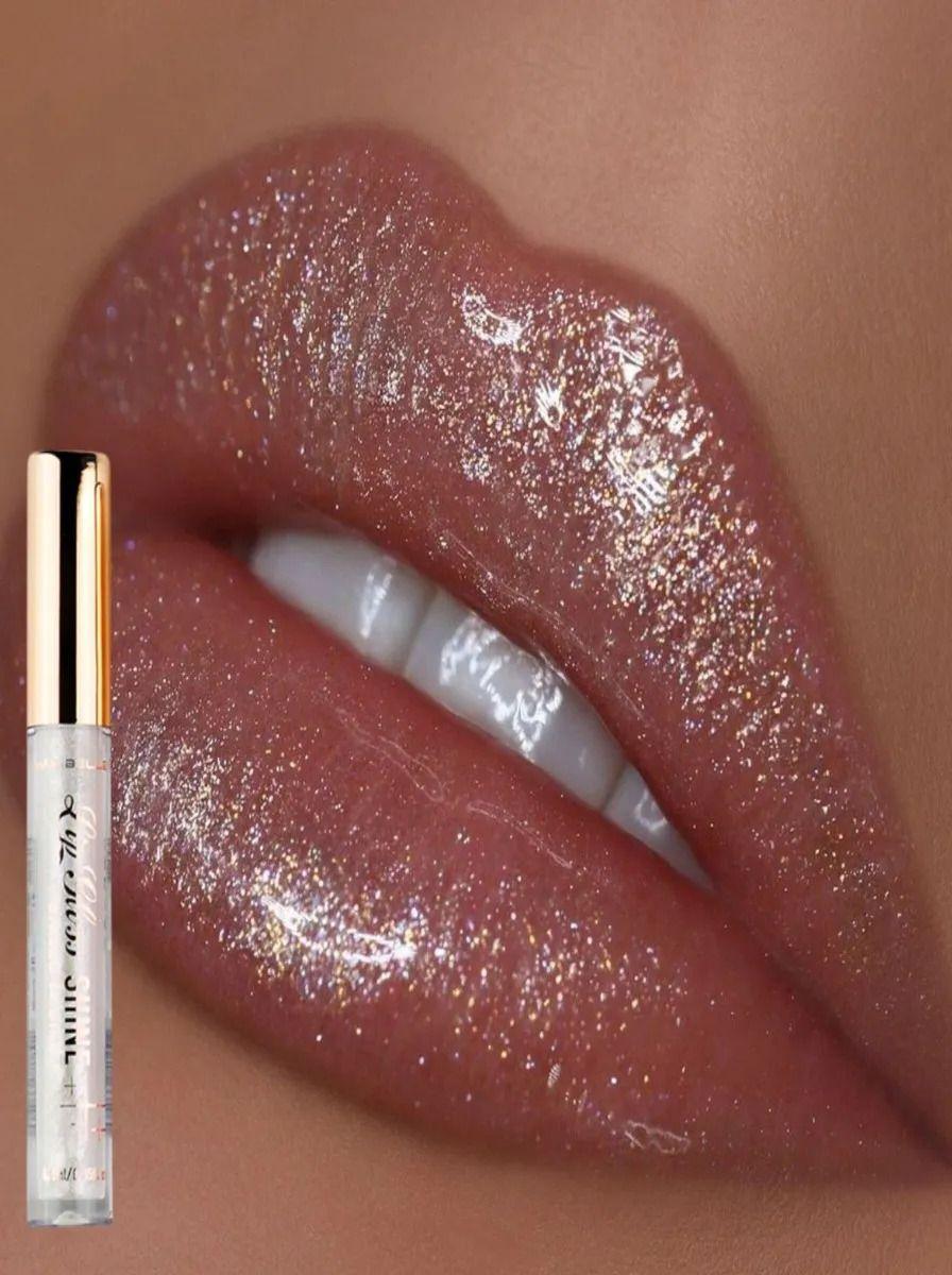 Pack 3 Brillos Labiales Shine Gloss Brillante Maquillaje Lau-7