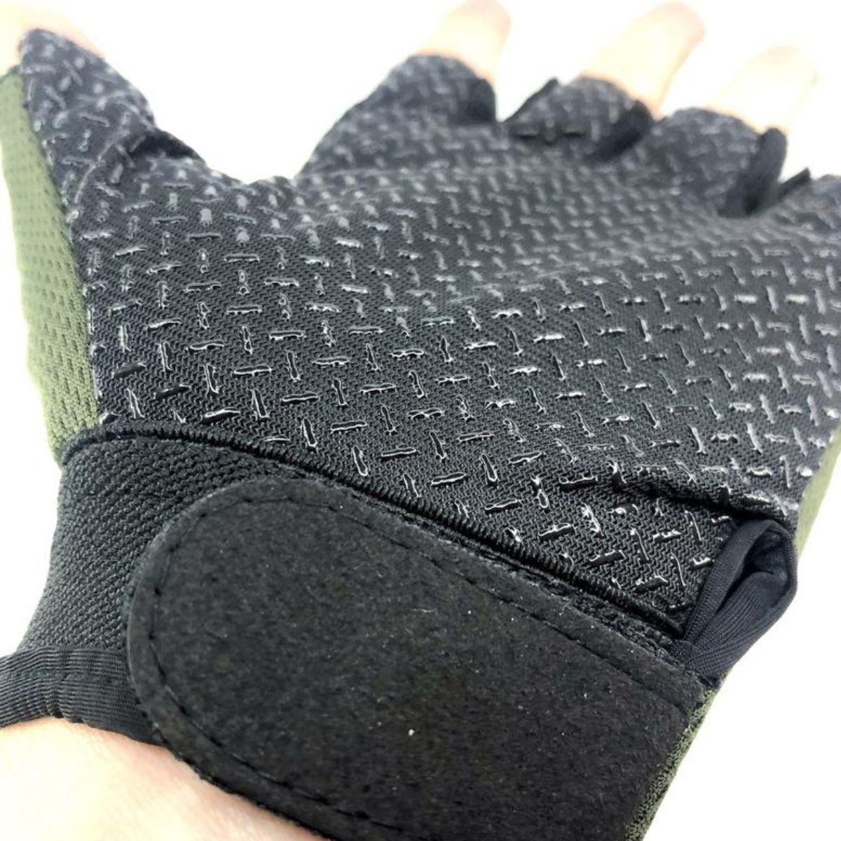 SET 2 GUANTES DEPORTIVOS CICLISMO FITNES GIMNASIO VELCRO LAU-6