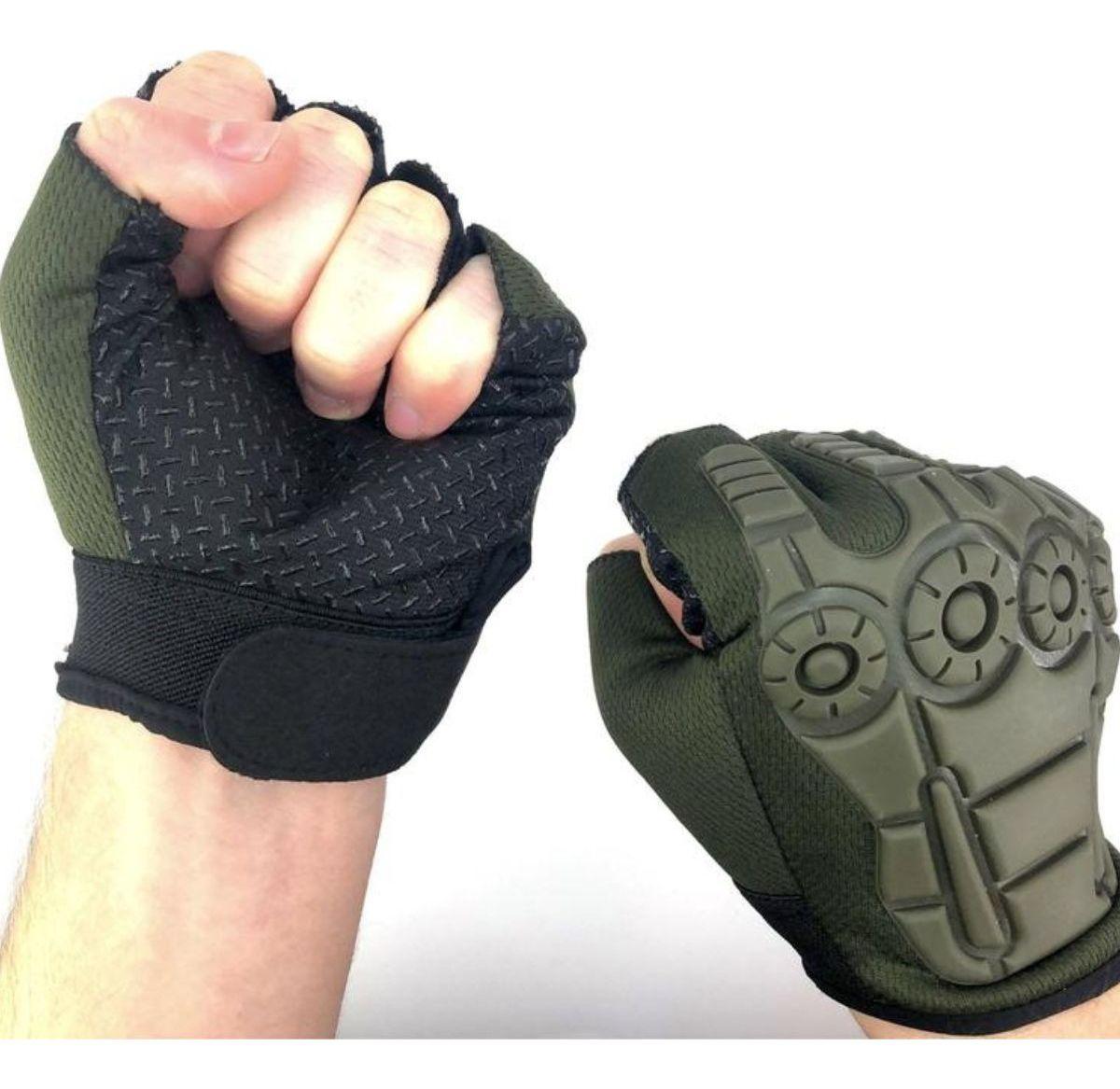 SET 2 GUANTES DEPORTIVOS CICLISMO FITNES GIMNASIO VELCRO LAU-7