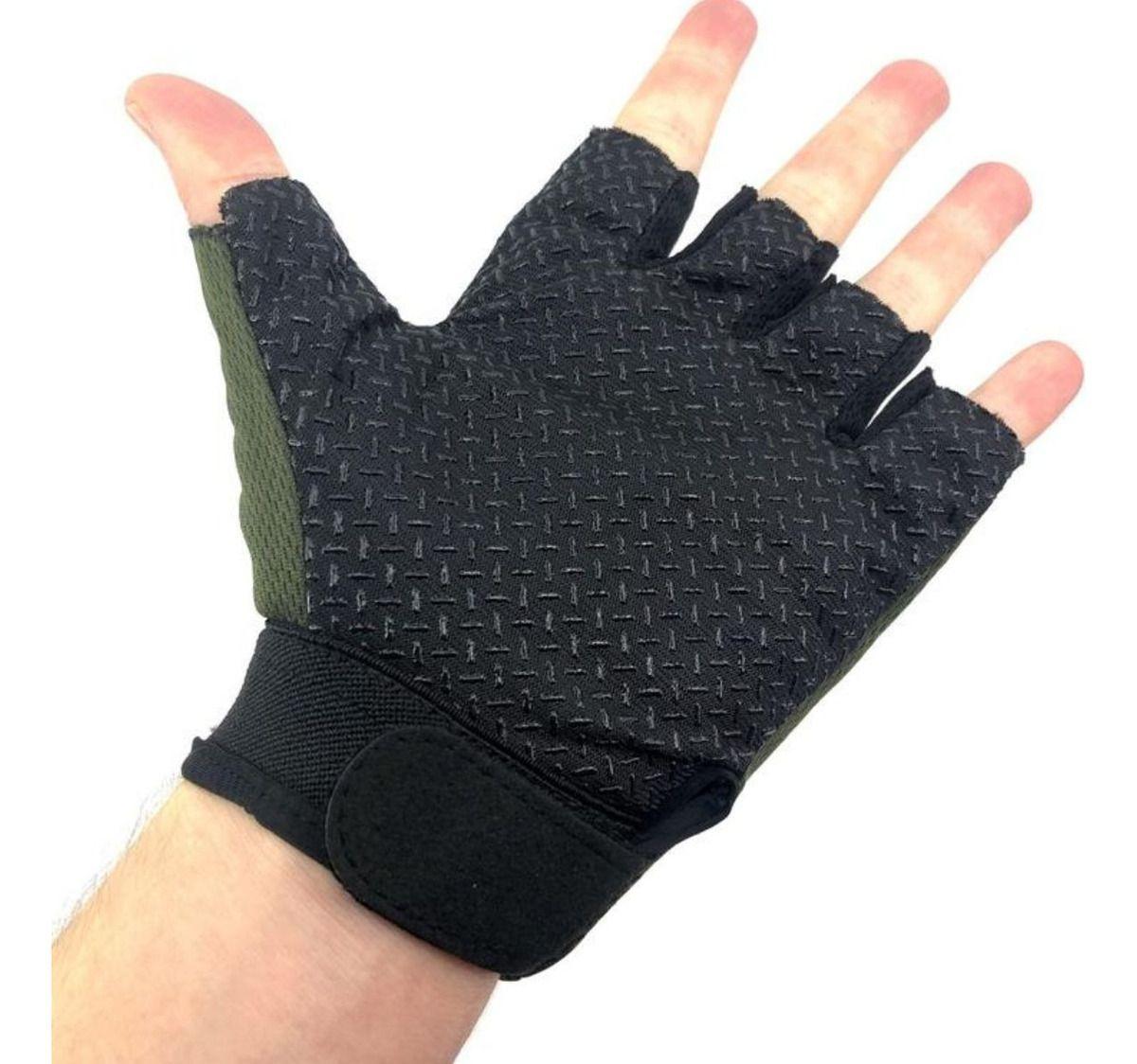 SET 2 GUANTES DEPORTIVOS CICLISMO FITNES GIMNASIO VELCRO LAU-8