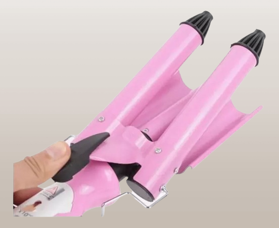 Rizadora Onduladora Cabello Rizos 3 Tubos Belleza Rondon-4