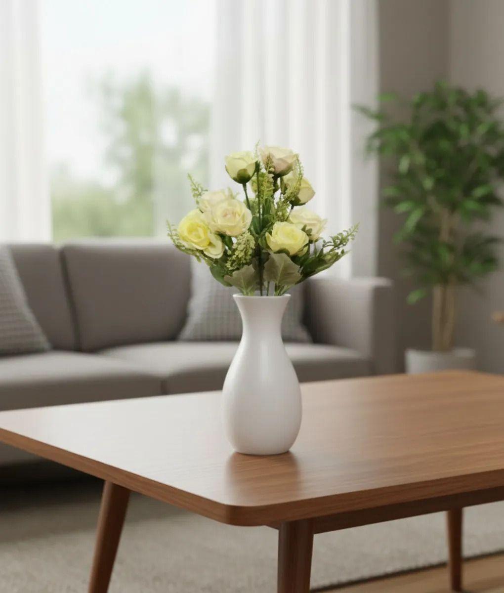 Set 4 Ramo Flores Artificiales Adorno Belleza Floral Jhn-9