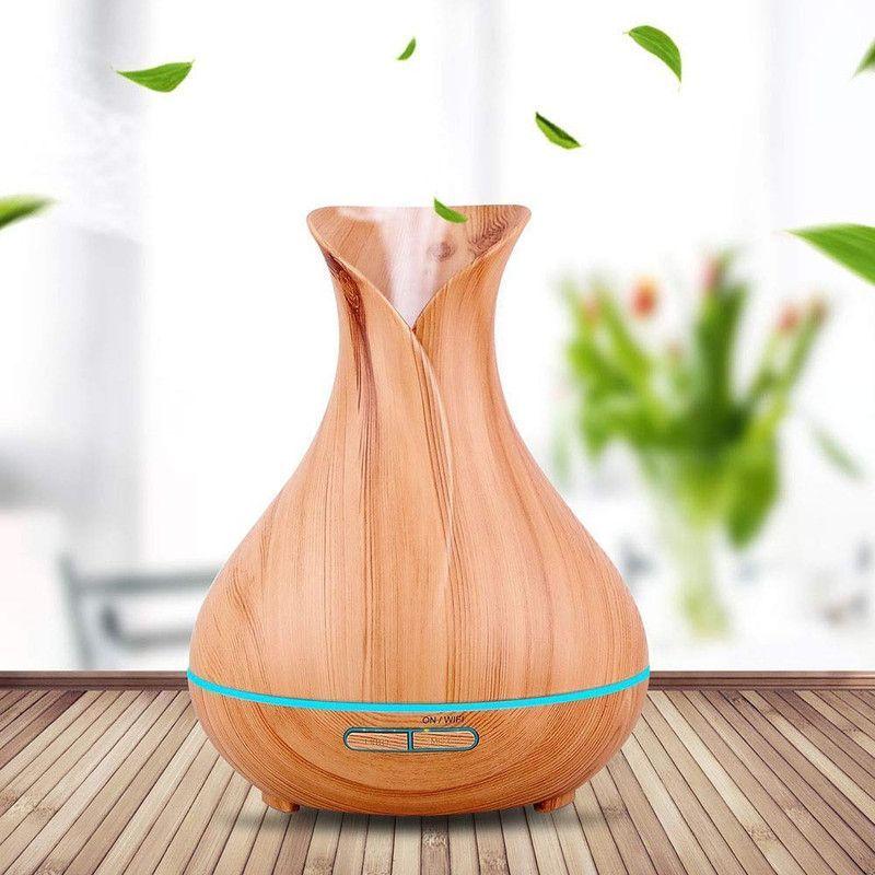 Difusor Ultrasónico Humidificador Aromaterapia Remoto Rondon-7