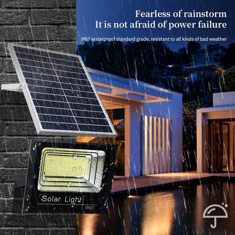 Reflector Luz Inundación Solar Led Impermeable Rondon-7