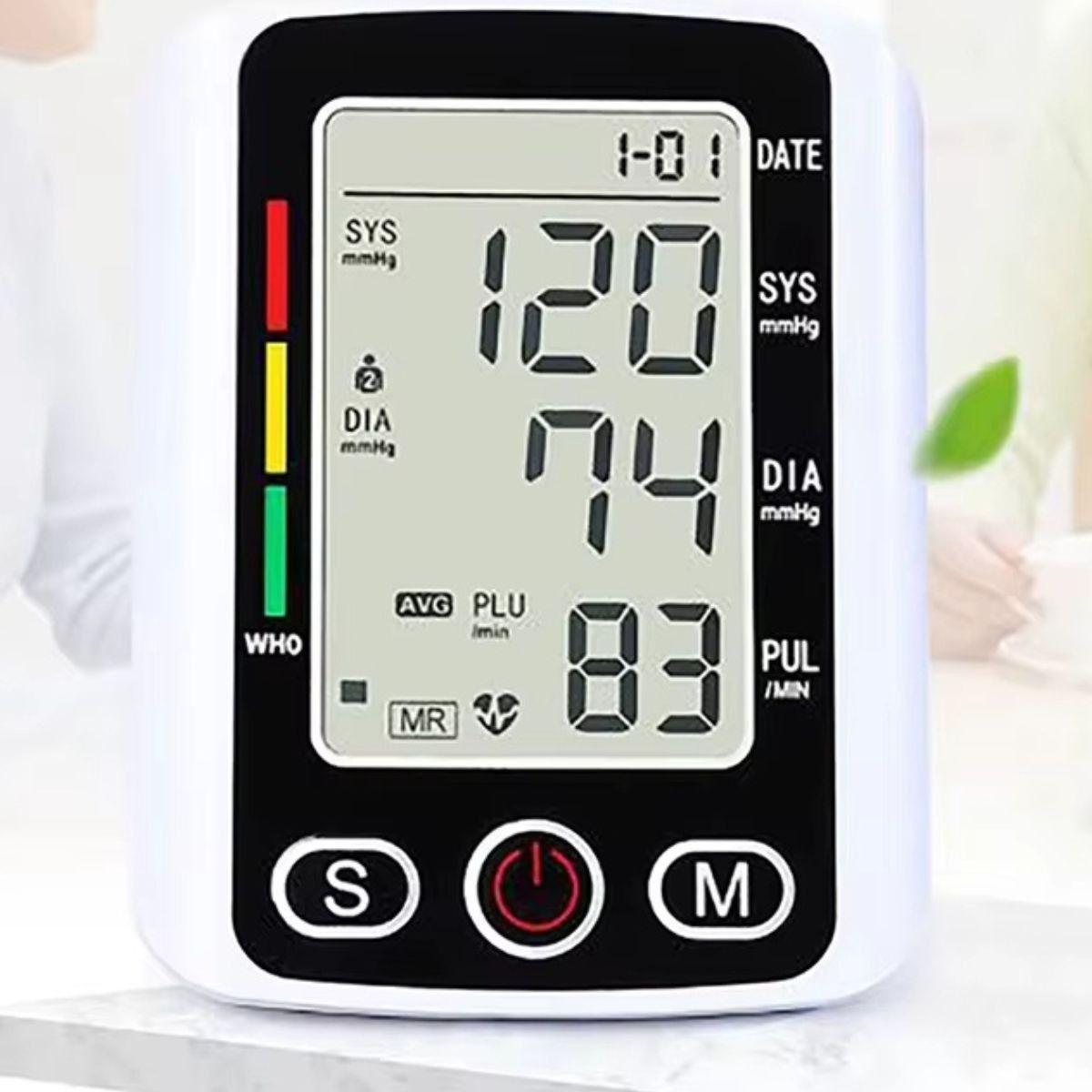 TENSIOMETRO DIGITAL PRESION ARTERIAL MONITOR SALUD LAU -7