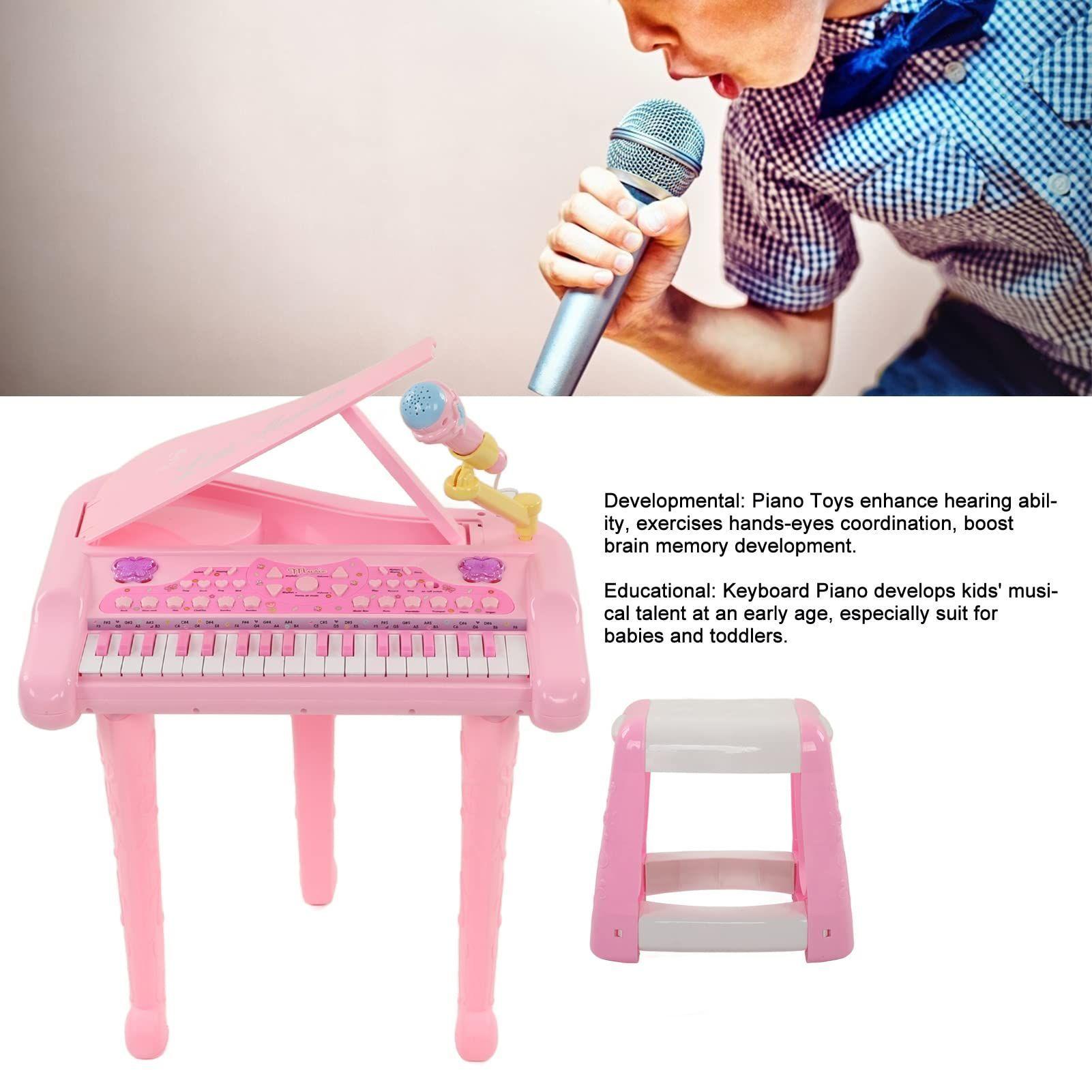 Teclados Piano Juguete Multifuncional Música Niños Rondon-4