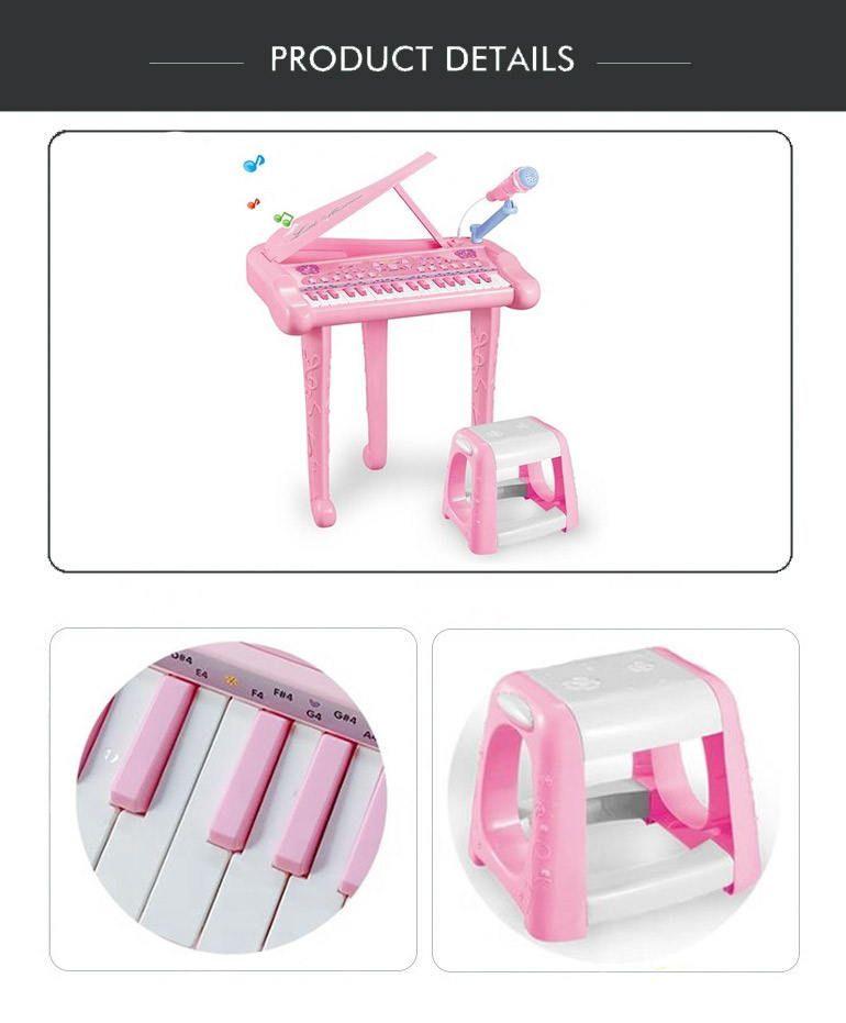 Teclados Piano Juguete Multifuncional Música Niños Rondon-5