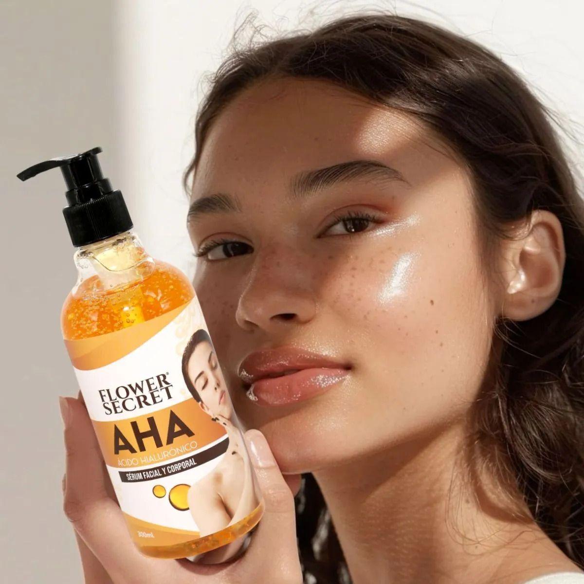 Set 2 Serum Facial Acido Hialuronico Hidrata Exfolia Lau-7