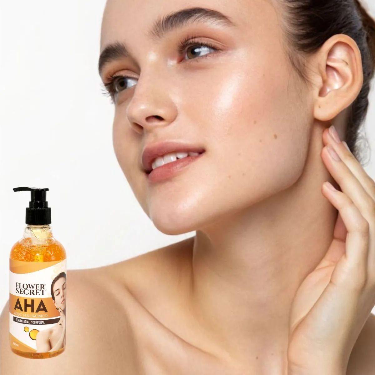 Set 2 Serum Facial Acido Hialuronico Hidrata Exfolia Lau-9