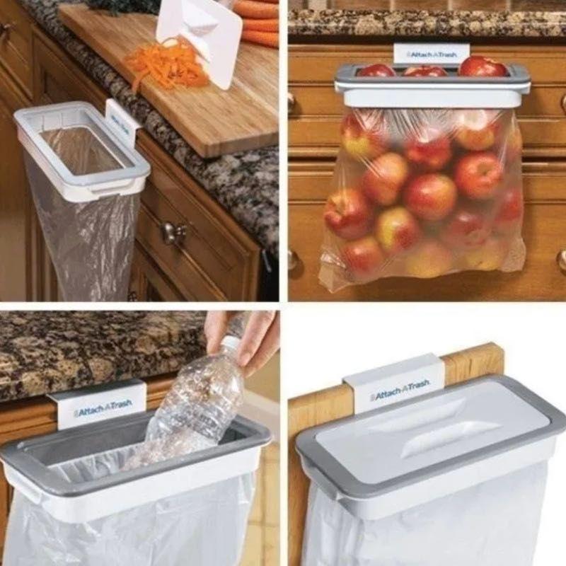 Porta Bolsa De Basura Basurero Baño Cocina Practico Rondon-8