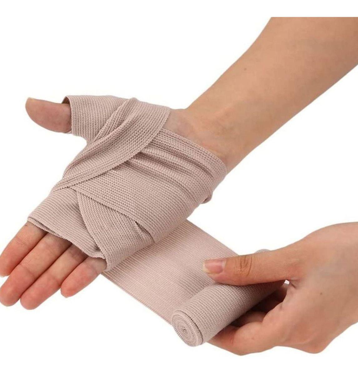 PACK VENDAS ELASTICAS COMPRESION 7.5 CM HERIDAS LESION LAU-4